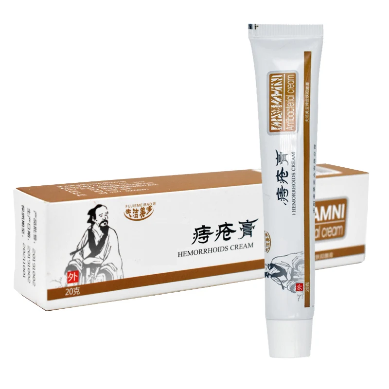 Hemorrhoids Ointment Internal External Anal Fissure Piles Pain Cream Hemorrhoid Bleeding Swelling Balm 20g