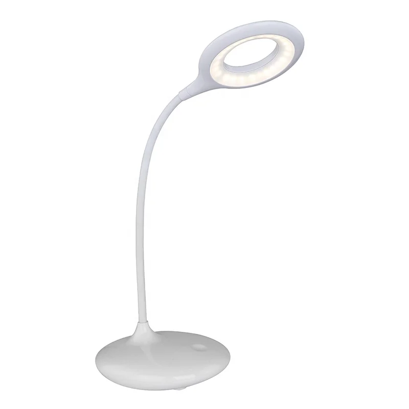 HOT SALE COLORFUL BEDROOM READING RECHARGEABLE NIGHT PLASTIC LED DESK LAMP