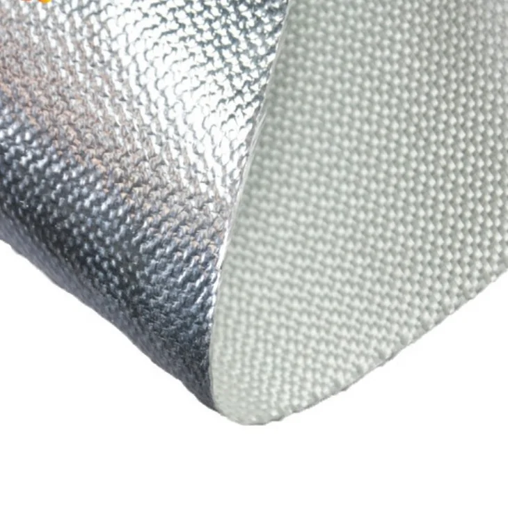 Aluminum Foil  Coated Fiberglass Cloth