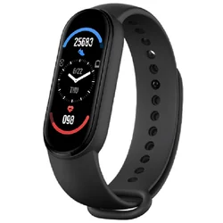 Оригинальные Смарт-часы Xiaomi Band 6 с онлайн-режимом температуры для музыки браслет M6 Redmi Mi Huawei