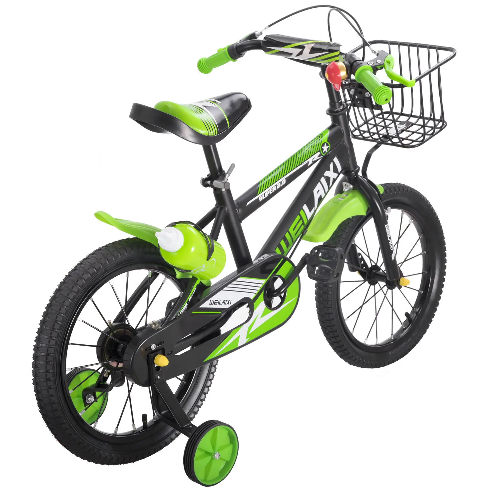 Kids Bike for 3-12 Years Toddler and Kids Boys Bicycle With Training Wheels and Hand Brake