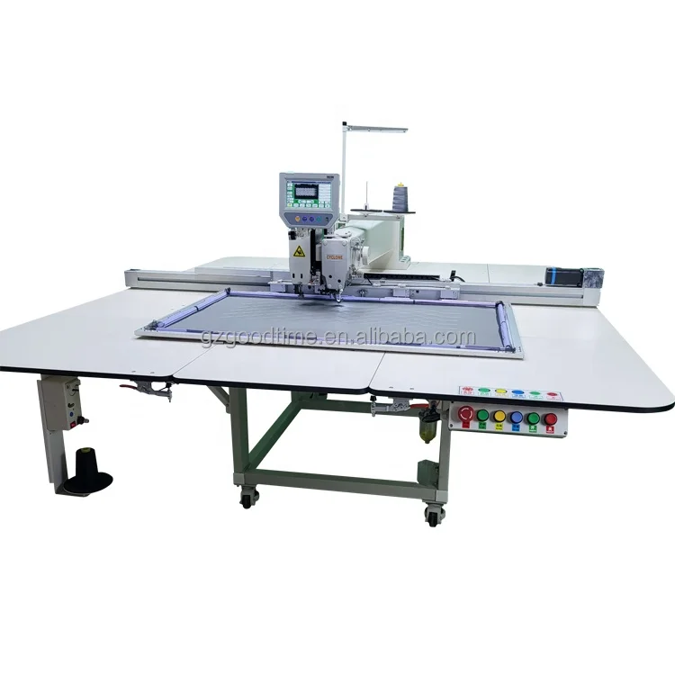 Cyclone Sewing Double Head Automatic Perforation Machine For Leather Upholstery