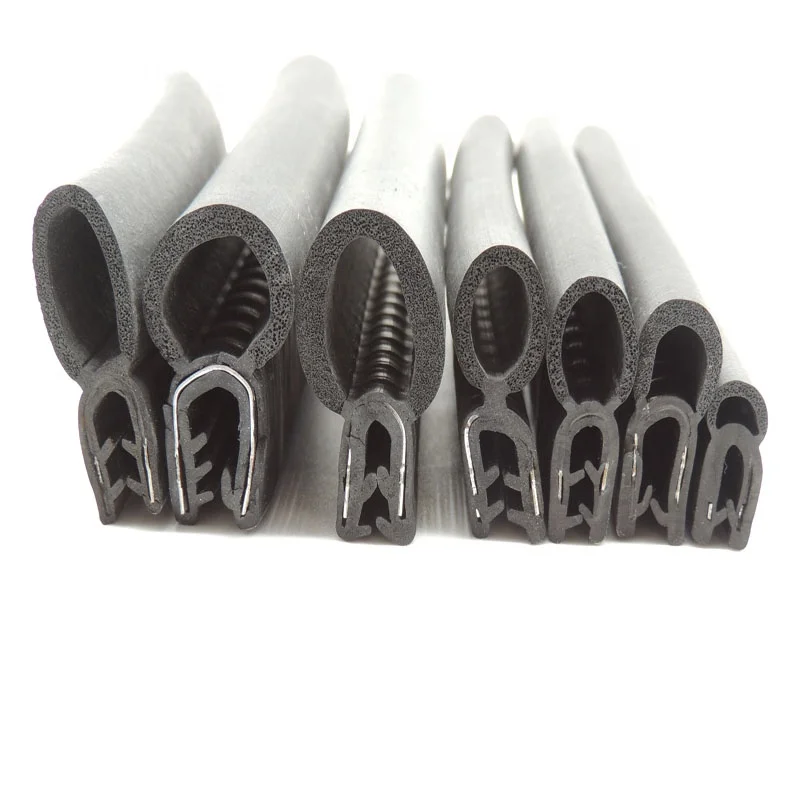 EPDM  extruded rubber gasket electric cabinet door dust  gate rubber strip