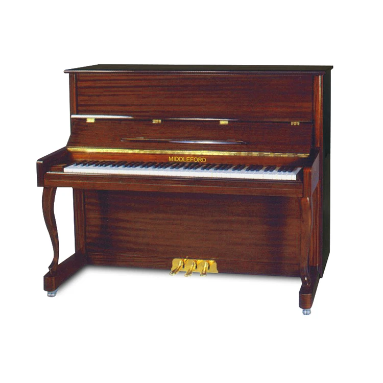 Hot sale walnut polished acoustic upright piano High quality Wooden Pianos UP-121WA