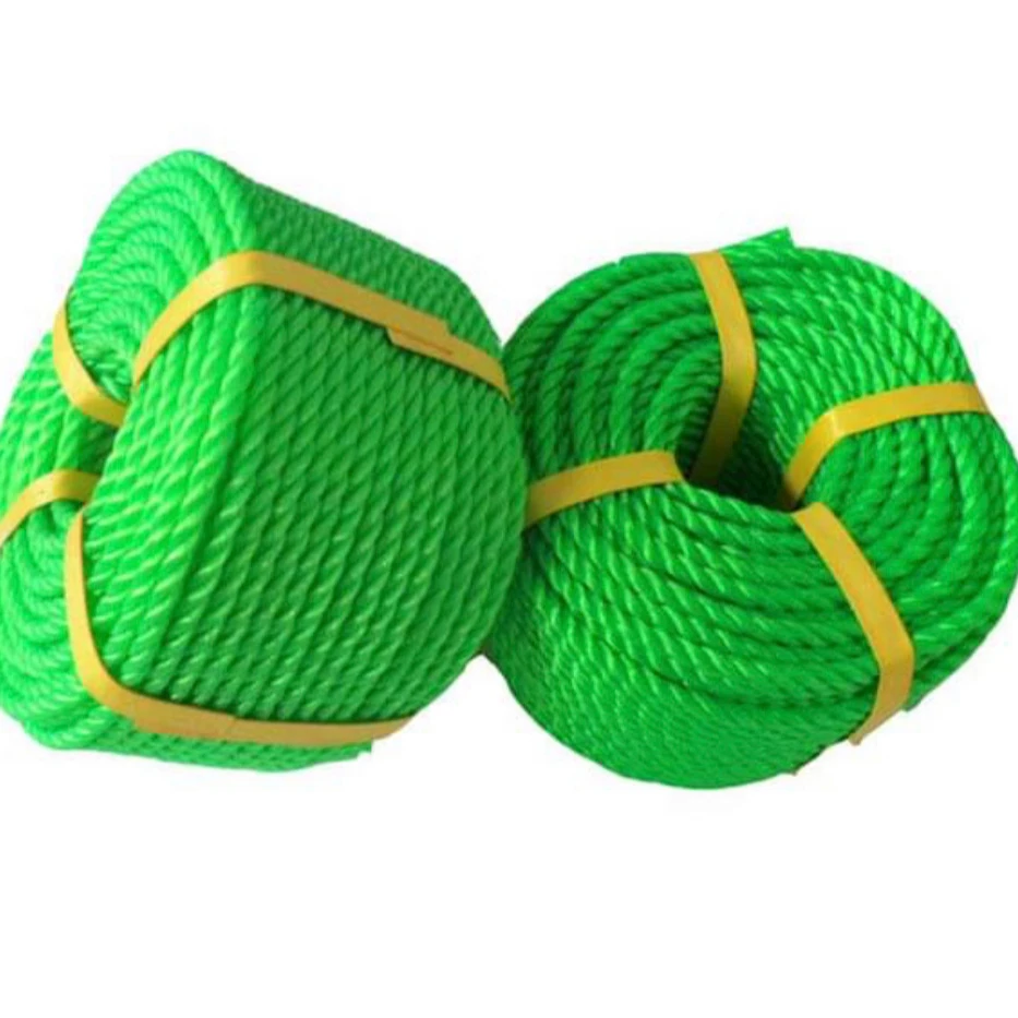 Resistant to Oil, Moisture, Marine Growth and Chemicals Twisted Polypropylene Rope