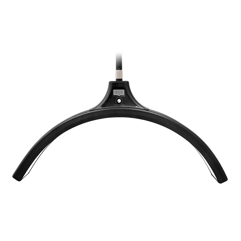 Newest Diamond Lash Light Half Moon With Phone Clip 65W Beauti Care Skin Arched Led Floor Lamp for Tattoo Eyelash Salon Makeup