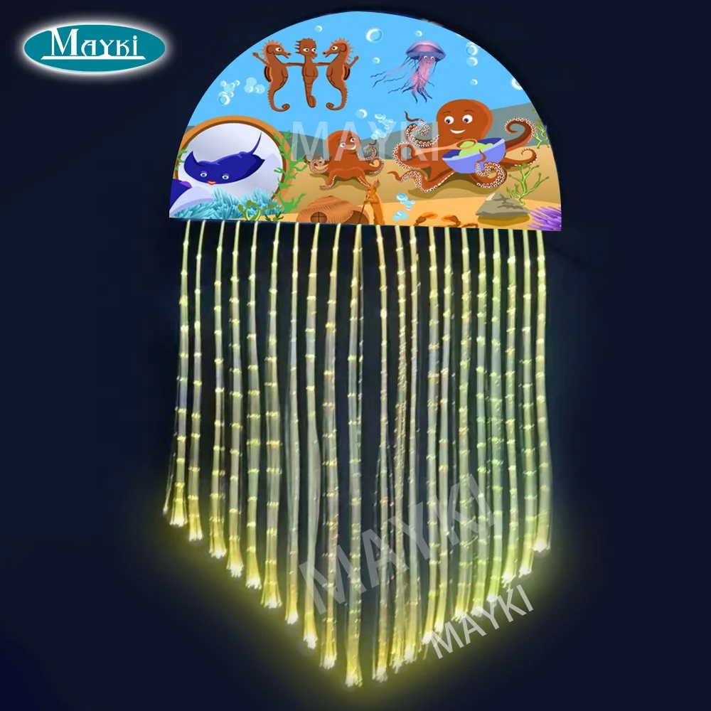 Светящиеся волоконно-оптические нити