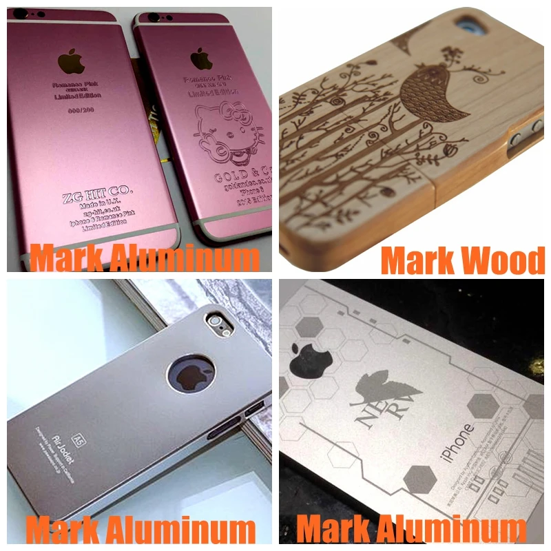 100w JPT Mopa M7 big enclosed fiber laser marking machine for anodized Aluminum marking