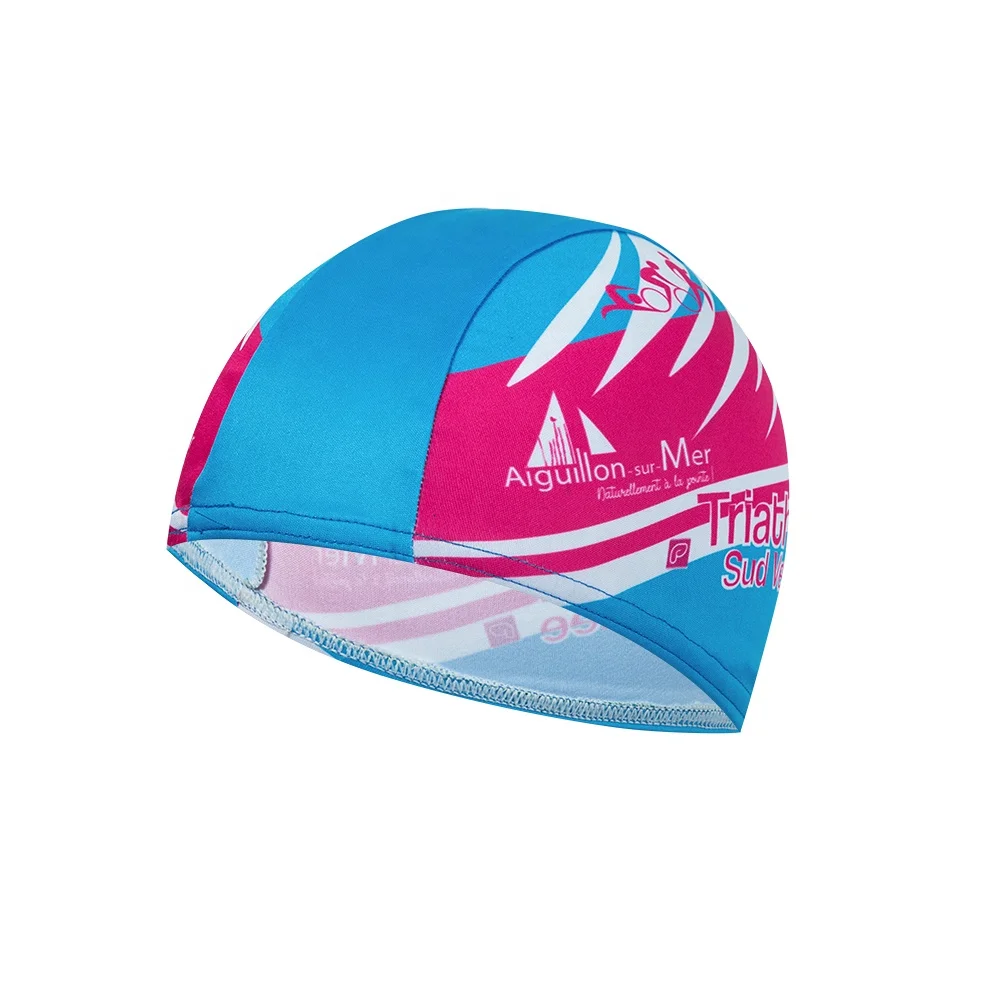 OEM Custom Logo Printed Custom Colored Swim Hat Suitable Seamless Hat Customized Waterproof Swimming Cap For Unisex