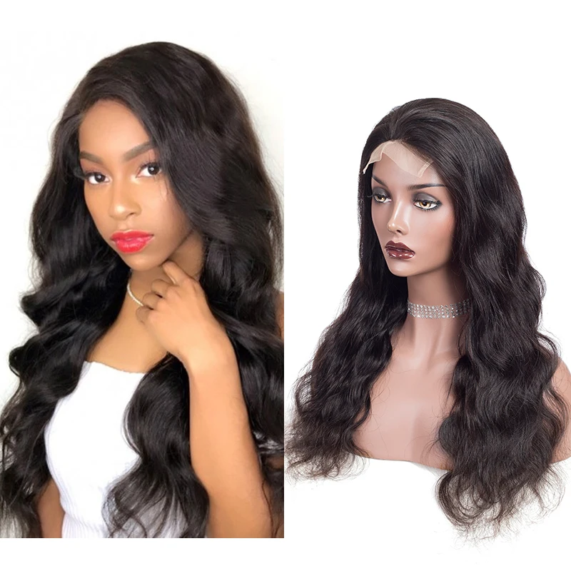 
factory store body wave raw 100% virgin 360 straight brazilian frontal hd wig full lace front cuticle aligned human hair wigs 