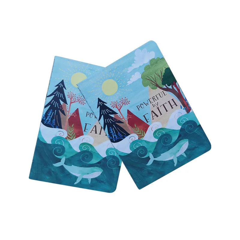 dotted line inner pages customizable printed paper hardcover elegant promotion A5 customized notebook