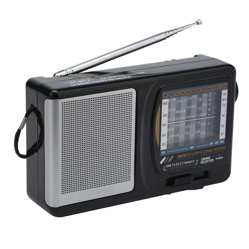 Заводская оптовая цена портативный FM/MW/SW/TV 10 band