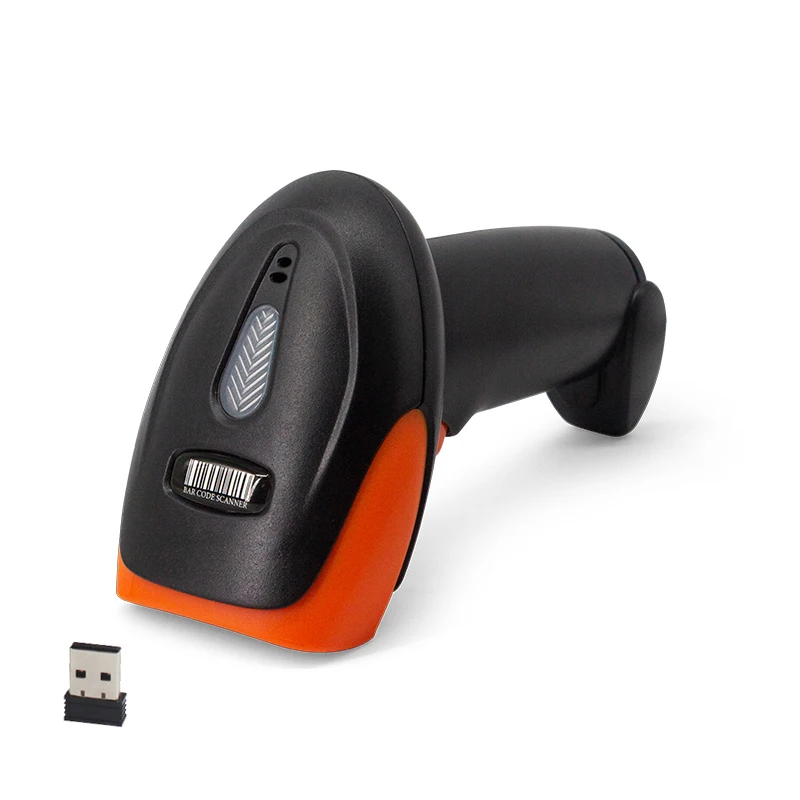 Сканер штрих-кода CQH5600BG, USB, беспроводной, 2,4G, BT, ручной Ручной 1D 2D сканер штрих-кода, QR-кода для книг магазина