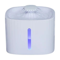 No Spill Circulation 4 Filter Drink Dispenser Anti dry burn Pump LED Indicator Smart Auto Automatic Pet Cat Water Fountain