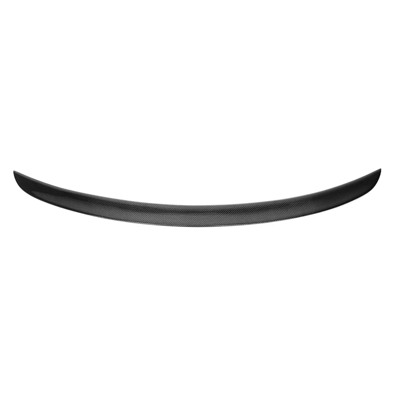 S5 Style Rear Spoiler Real Carbon Fiber Spoiler Wing Universal Fit For AUDI 4-Door 2017 UP A5 S5 Coupe Car Trunk Boot A5 Spoiler