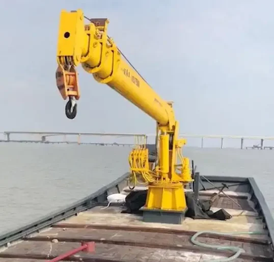 China manufacturer mini crane machine marine crane