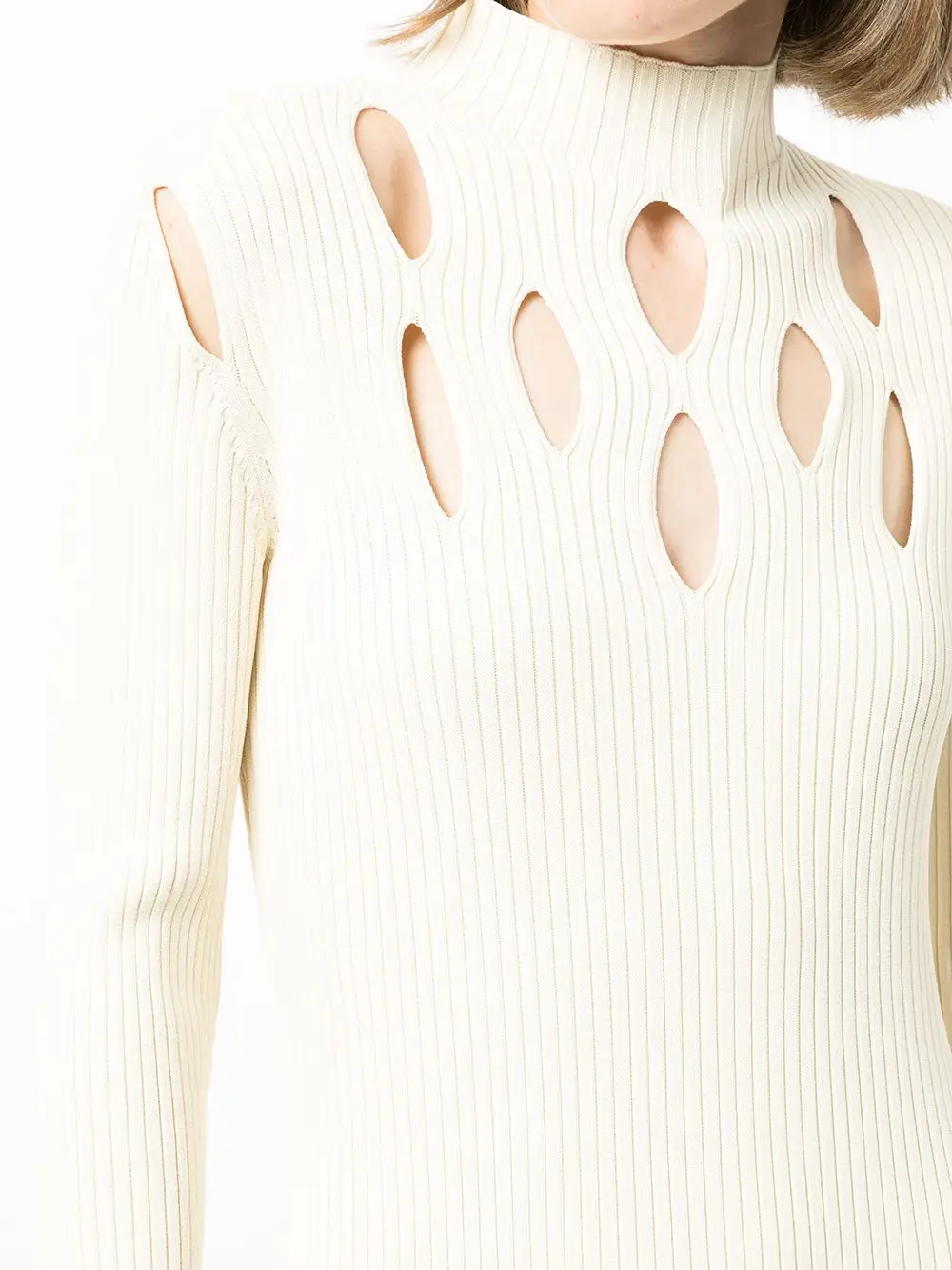 Custom Rib Knit Midi Dress Fashion Knitted Long Lady Elegant Winter Girls Casual Women Dresses hollow out Knitting Sweater Dress