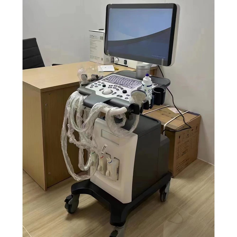 3D Mindray DC-26 Medical Ultrasound Machine Ecografos Trolley Color  Doppler Ultrasound Machine