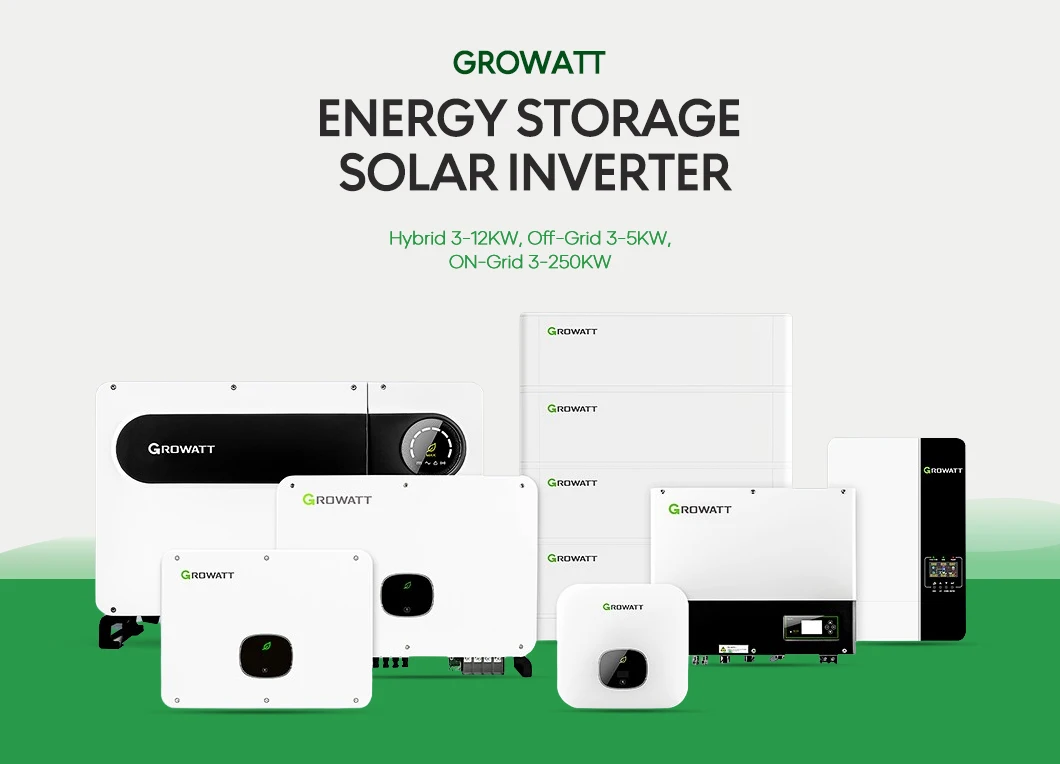 Growatt Inverter 50KW 60KW 70KW 80KW Three Phase On Grid Solar Power Inverter 6/7 MPPTs MAX 50-80KTL3 LV