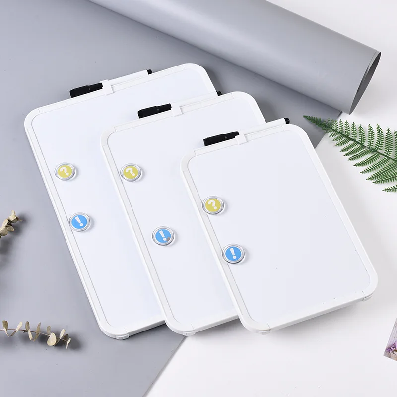 High Quality Art Desk Buddy Whiteboard Small Planning Logo Lined With Frame Wholesale Planner Menu Whiteboard Set