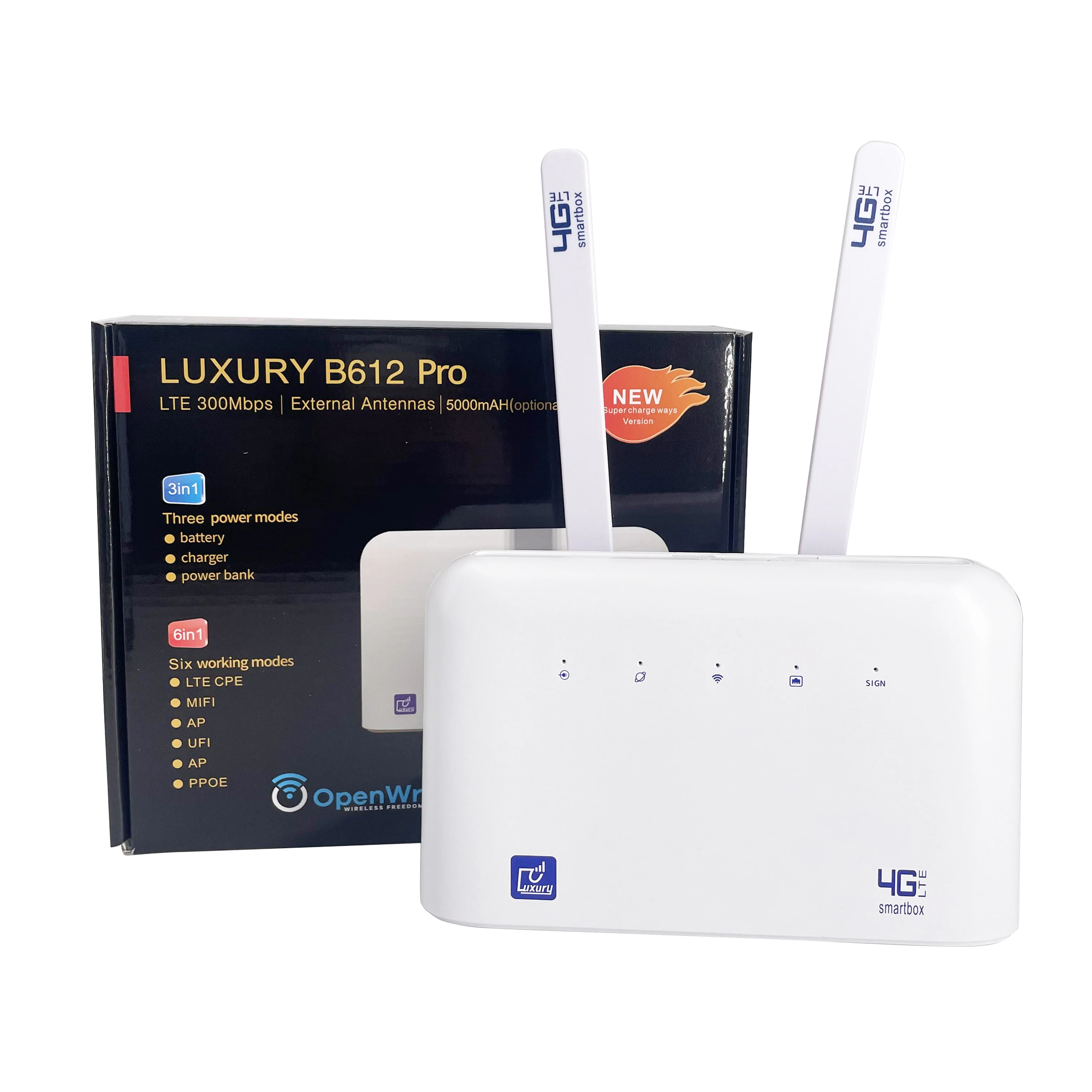 ALLINGE IVY280 Unlocked 4g Wifi Hotspot B315 Wireless Router with Sim Card