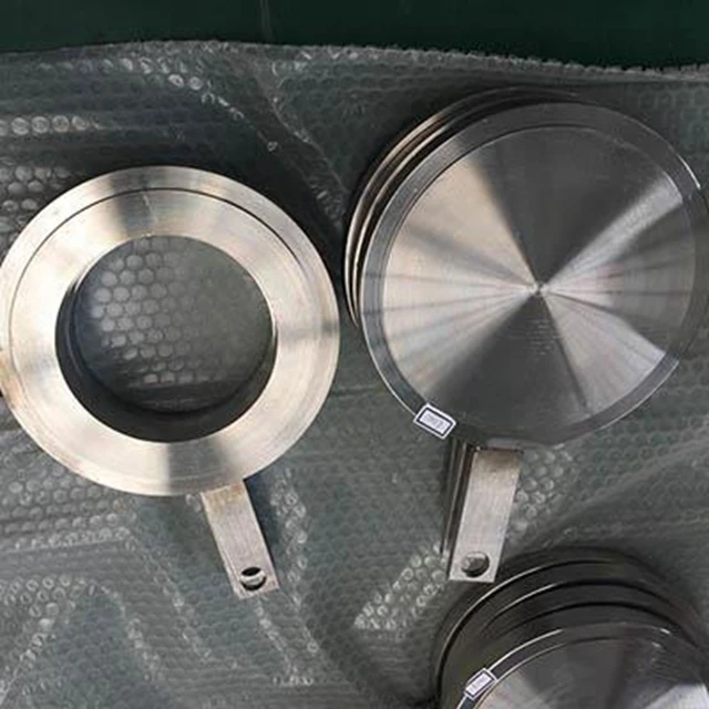 A182 F321 ASME B16.48 CL2500 RTJ Stainless steel Spectacle Blind