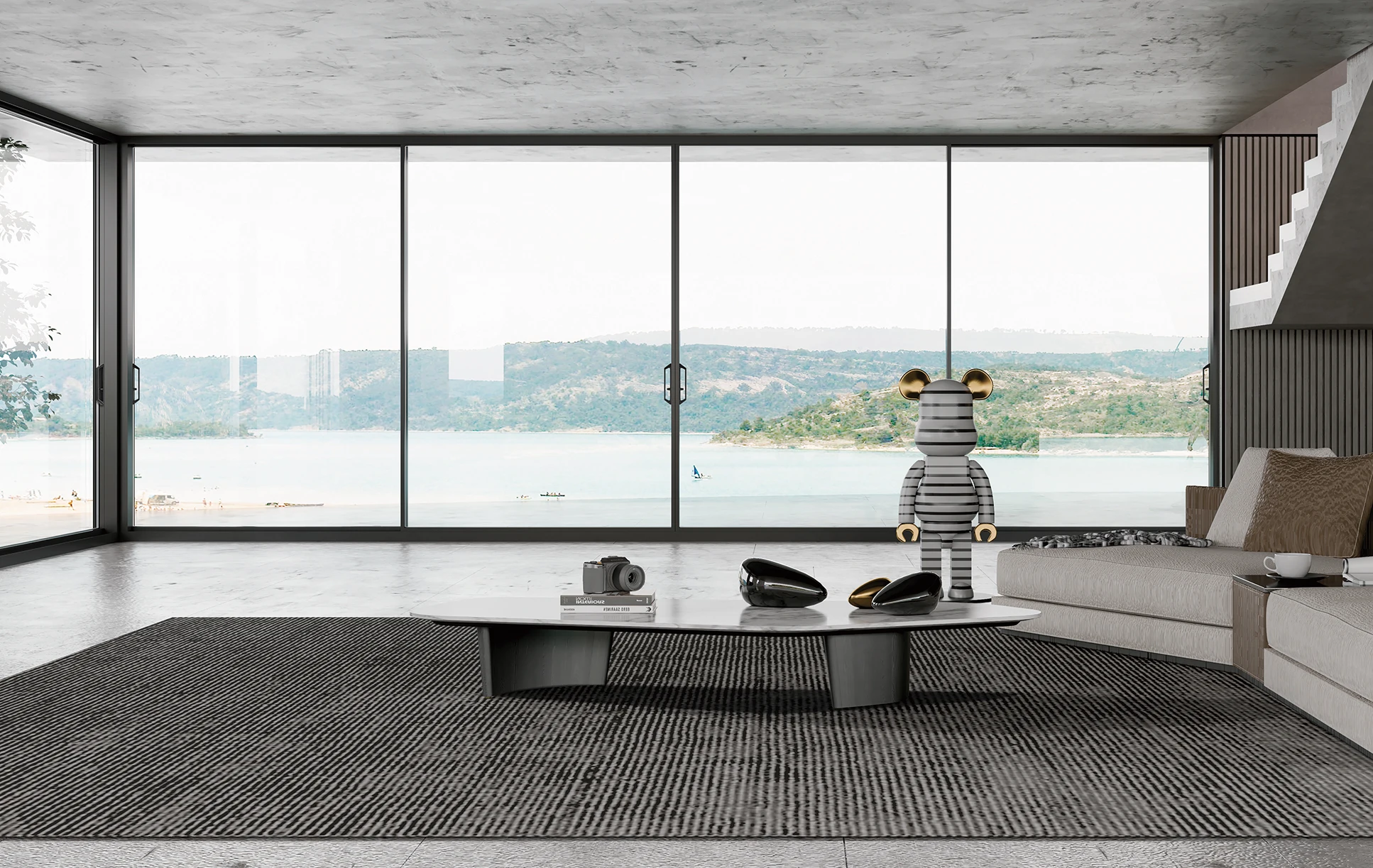 Brands Aluminum Profile High Quality Aluminum Profile Assembly Accessories barn door