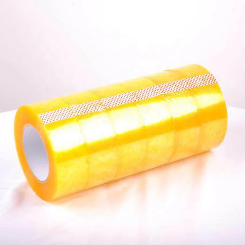 Acrylic 48mm x 150m  BOPP cinta de embalaje transparente super sticky adhesive tape