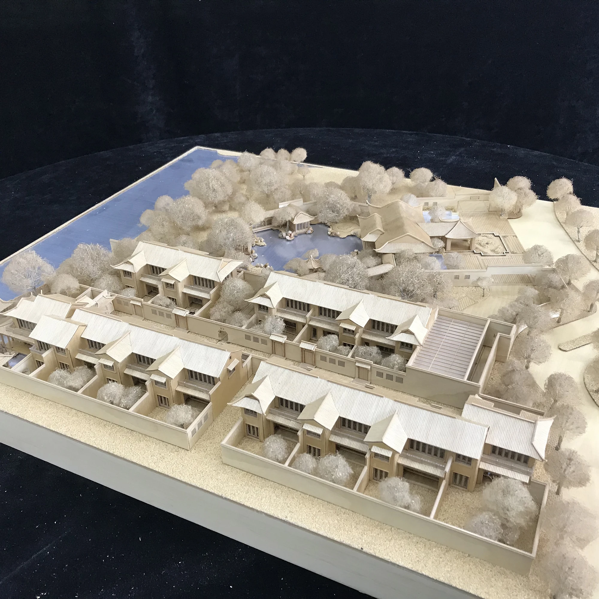 Красивый магазин производитель моделей в масштабе 3d моделирование архитектурная модель американской дизайнерской