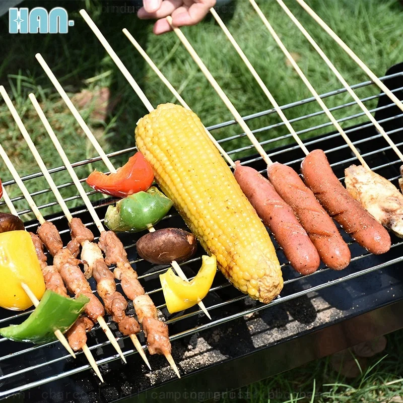 Portable Folding Stainless Steel Bonfire Stove Fire Pit Camping Outdoor For Bbq