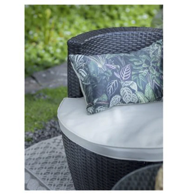 
3pcs Bottle Chair set for small balcony outdoor table chair set rattan furniture space saving furniture 