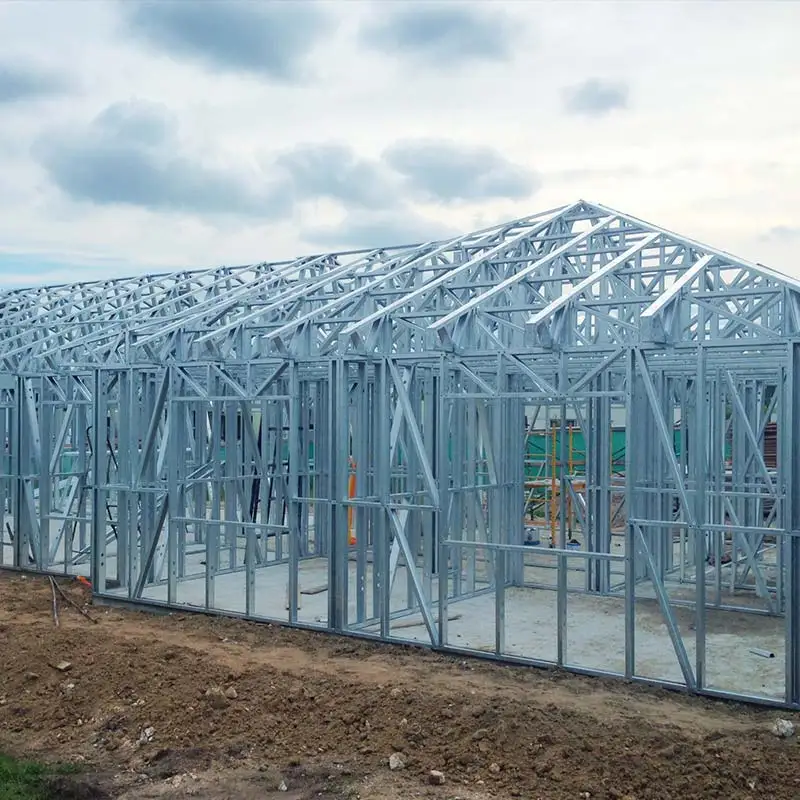 Deepblue Smarthouse cost-efficient small kit mobile prefab light steel frame bamboo bungalow wooden design garden studio house