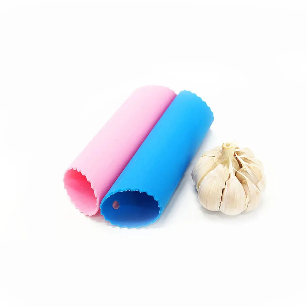 Food Grade Mincer Crusher Garlic Small Kitchen Peeling Tools Silicone Garlic Press