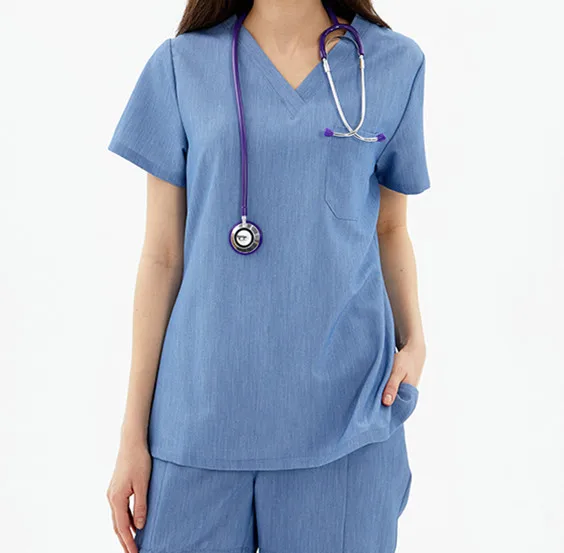 Custom Uniformes Medicos Fashionable Stretchy Medical Uniform Hospital Nursing Scrubs Uniform Sets Jogger Suit For Women