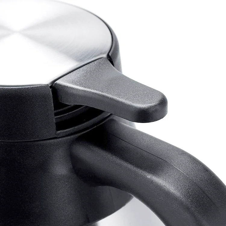 Stainless Steel Thermal Coffee Carafe, Double Wall Vacuum Insulated Dispenser for Tea Water Coffee Beverage 12 Hours Retention