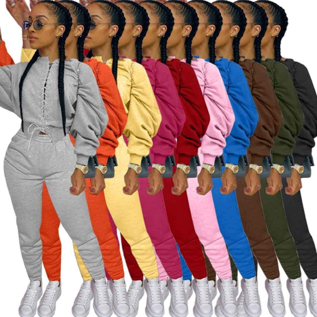 Модная женская одежда из двух предметов 2021, стильная осенняя одежда с длинным рукавом