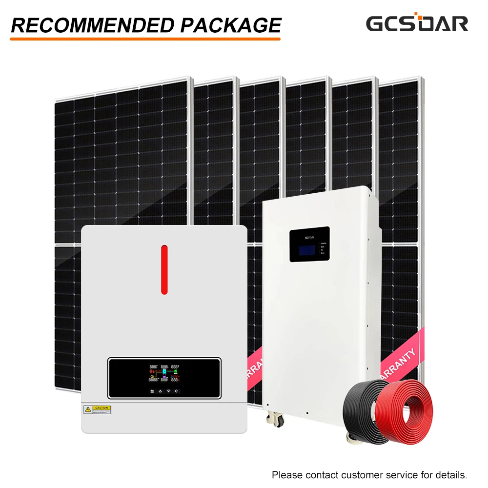 GCSOAR ECO Series 6 2 K Гибридный солнечный инвертор для солнечной энергетической системы дома