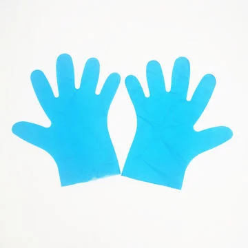 Waterproof Non Slip Plastic Gloves Disposable Food Grade Plastic Kitchen Gloves