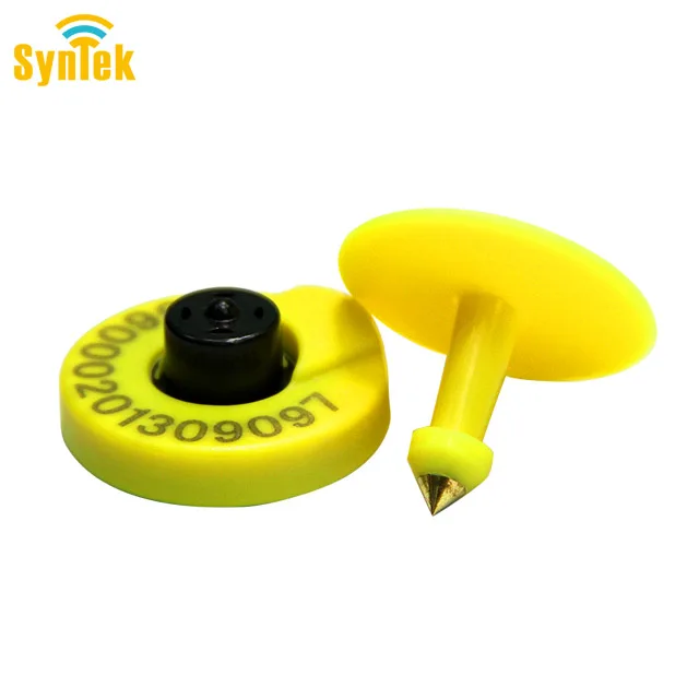 NFC cow animal RFID smart earring cattle identification ear tag