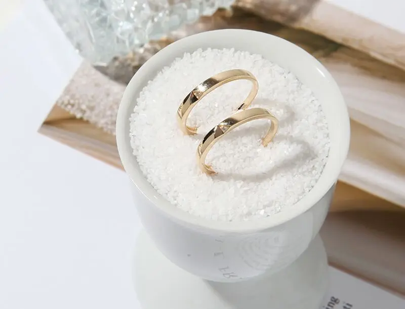 Custom 9K 14K 18K Real Solid Gold Engagement Couple Ring Moissanite Diamond Wedding Rings