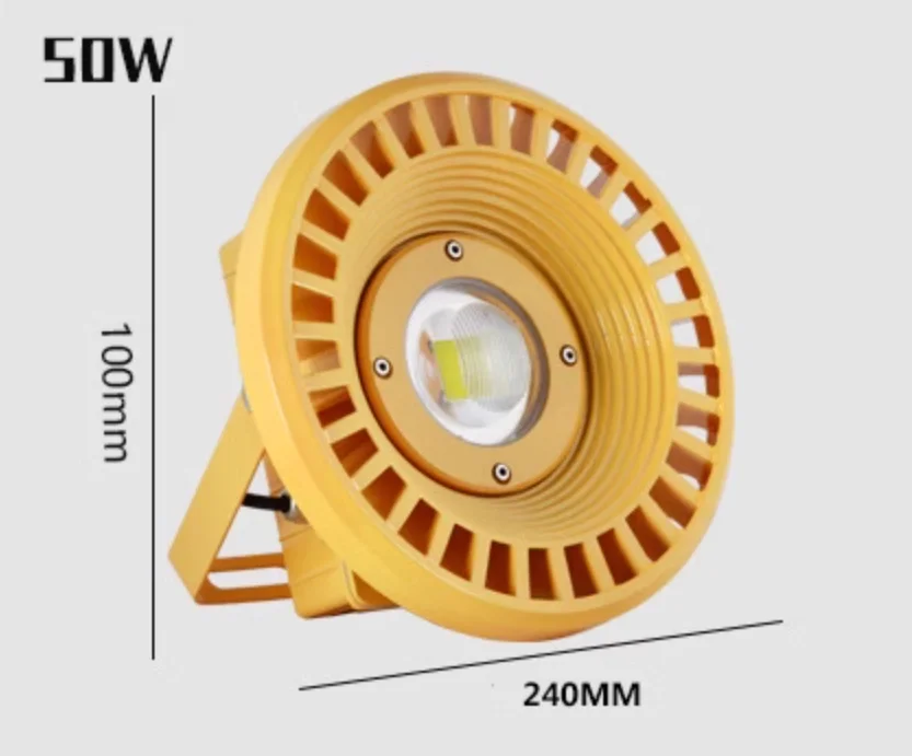 Industrial High-quality Refinery Explosion Proof Light IP66 Security Led With High Brightness 30W-250W Customize