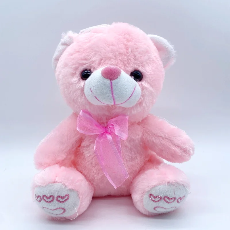 Teddy bear doll plush toys crane machine doll promotional gift soft animals bear baby plush stuffed toys peluches