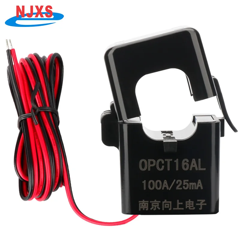 NJXSE OPCT16AL 1000/1 2000/1 3000/1 4000/1 5000/1 Measuring Range 0~150A Transformers Square Split Core Current Transformer