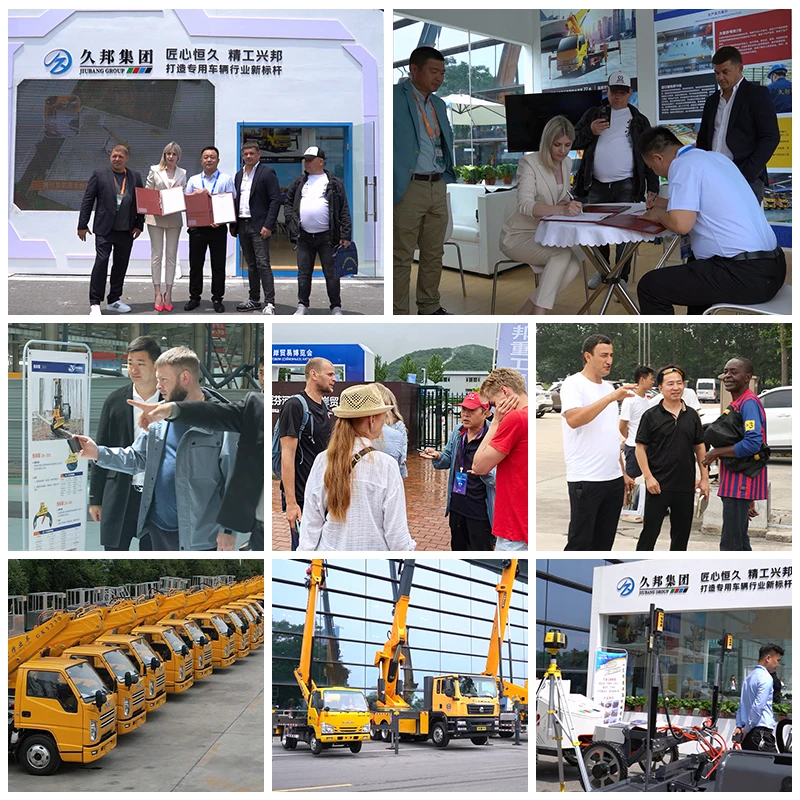 The best-selling heavy truck Hauman chassis 131 HP small mobile truck crane and 4T truck with crane