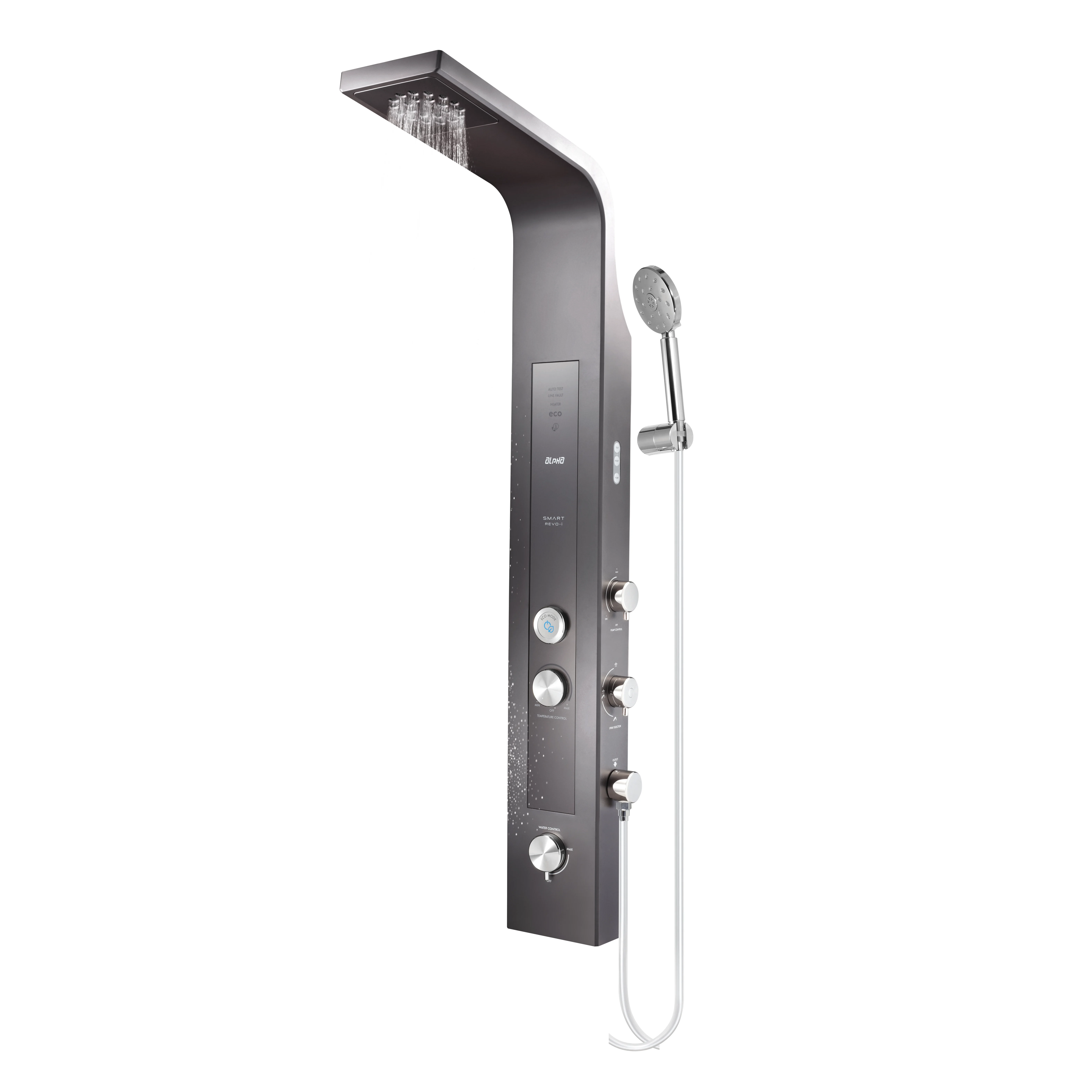 SMART REVO i Series Tankless Electric Water Heater Mocha Color