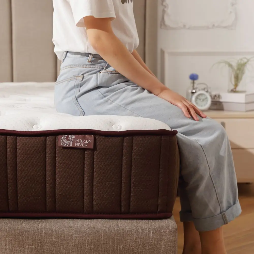 Mattress king size roll up bed spring mattress support for adults