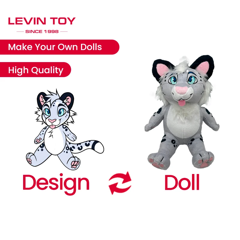 2024 New cartoon Soft Stuffed Wolf Plush Toy,with high quality from manufacturer