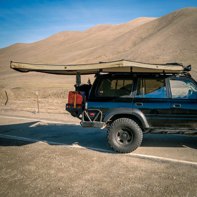 2022 New Style 270 degree LED Waterproof awning 4x4 Car Awning free standing 270 awning