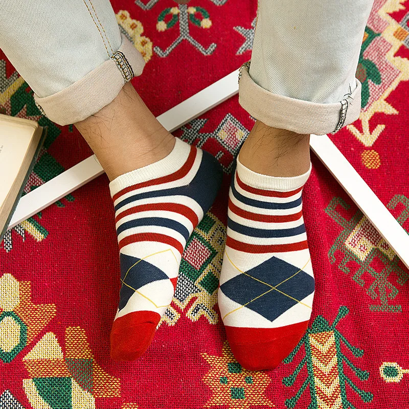 Hot Sale custom Men Summer Cotton National Flag Socks USA UK American England Dress Socks