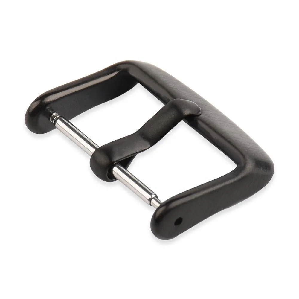 PVD coating wrist watch belt buckle parts stainless steel size  1618 20 22 24 26mm